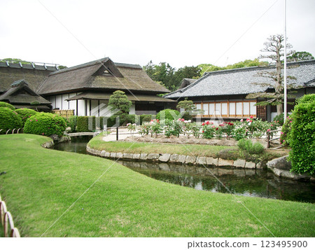 岡山後樂園的延伸寺 岡山後樂園的延伸寺 123495900