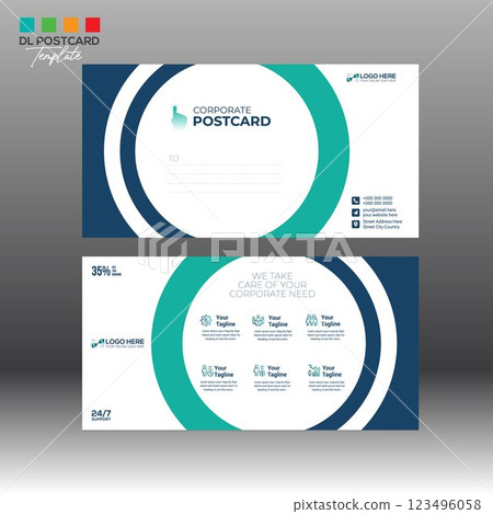 Postcard Design for any best use Postcard Design for any best use 123496058