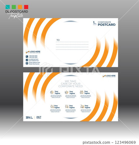 Postcard Design for any best use Postcard Design for any best use 123496069