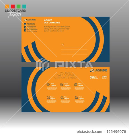 Postcard Design for any best use Postcard Design for any best use 123496076