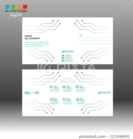 Postcard Design for any best use Postcard Design for any best use 123496091