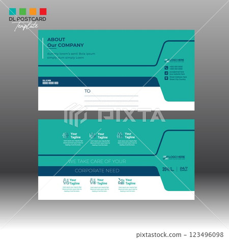 Postcard Design for any best use Postcard Design for any best use 123496098