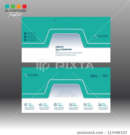 Postcard Design for any best use Postcard Design for any best use 123496103