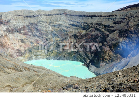 阿蘇山火山口(熊本縣阿蘇市) 阿蘇山火山口(熊本縣阿蘇市) 123496331