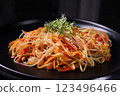 Korean Mung Bean Sprout Salad 123496466