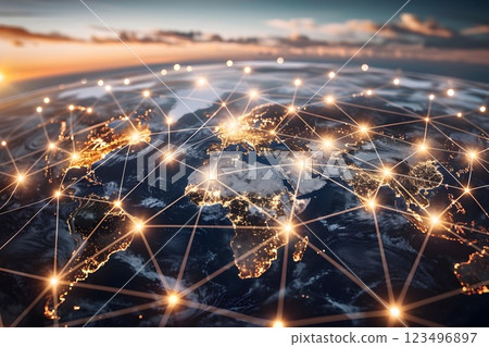 A New Era in Telecommunication: Understanding 3D Connected Networks Globally 3d Technology Background A New Era in Telecommunication: Understanding 3D Connected Networks Globally 3d Technology Background 123496897