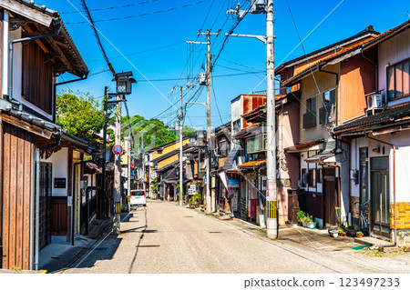 【重要傳統建造物群保存地區】出石：兵庫縣豐岡市八木街初夏風景1 123497233
