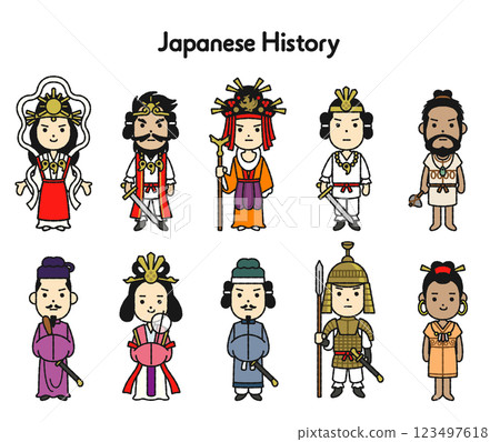 日本歷史全身插圖 1 從原始到古代 123497618