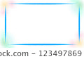 Soft background material, white background, light blue frame 123497869