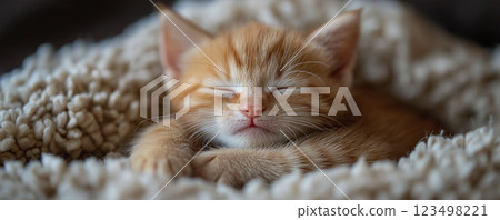 A cat to take a nap A cat to take a nap 123498221