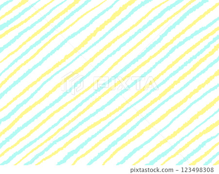 Pop diagonal stripes drawn with loose lines 123498308