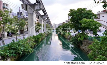 沖繩縣久茂地川和那霸市中心 123498574