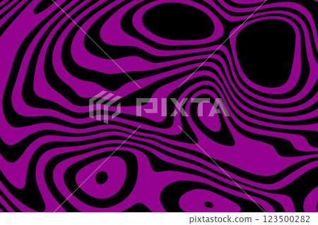 Abstract purple geometric lines curved in the form of waves. Vector illustration. Eps 10 123500282