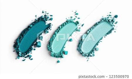 scattering of eyeshadow color  2026 Transformative Teal 123500970