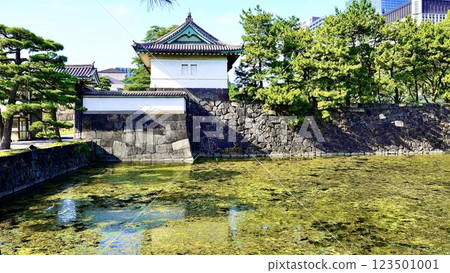 東京皇宮的櫻田門 東京皇宮的櫻田門 123501001