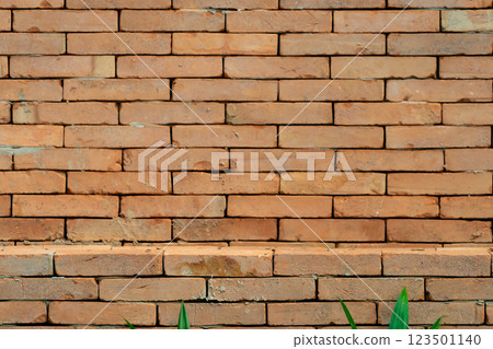 Background of Brick wall with Seamless pattern, simple plain normal and minimal background. Background of Brick wall with Seamless pattern, simple plain normal and minimal background. 123501140