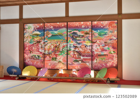 隨心院 能樂室 小野小町 隔扇畫（京都會山科區） 123502089