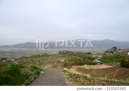 長野縣千曲市_嫂舍梯田 5_2024年4月 123503303