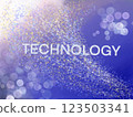 科技感十足的閃亮燈光背景 123503341