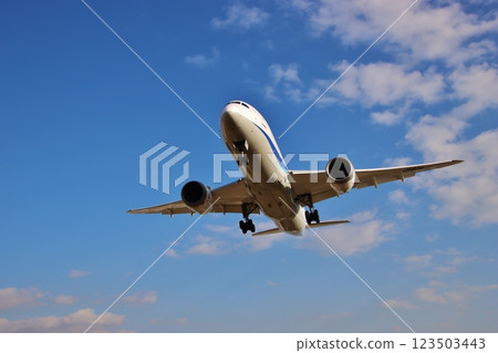Image of an aircraft (Senri River bank, Osaka) 123503443