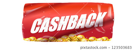 Red cash back vector icon and sticker isolated on white. Cashback sticker, tag, retro label, cashback or money refund horizontal banner, label, clip art png, flyer, poste background Red cash back vector icon and sticker isolated on white. Cashback sticker, tag, retro label, cashback or money refund horizontal banner, label, clip art png, flyer, poste background 123503683