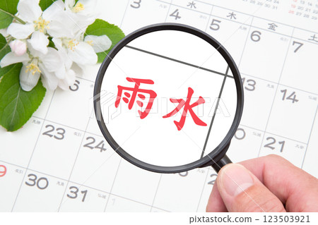 Rainwater (Usui) - 24 solar terms 123503921