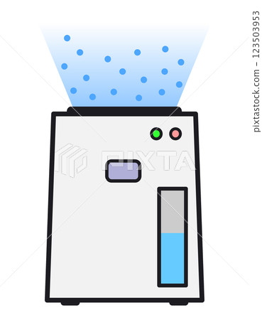A humidifier that prevents dryness and improves skin beauty 123503953