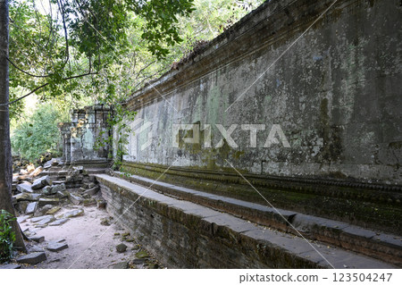 The mysterious temple sleeping in the jungle - Beng Mealea, Angkor Wat, Cambodia The mysterious temple sleeping in the jungle - Beng Mealea, Angkor Wat, Cambodia 123504247