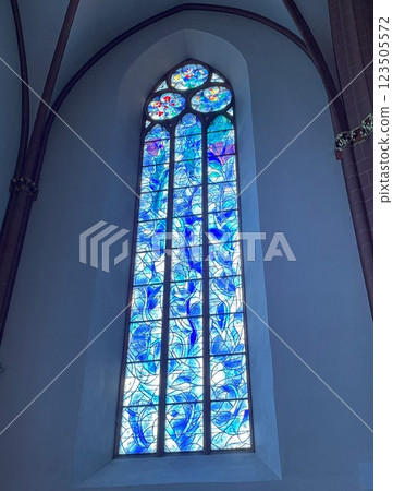 Chagall's Stained Glass 123505572