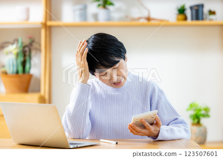 高級婦女計算 123507601