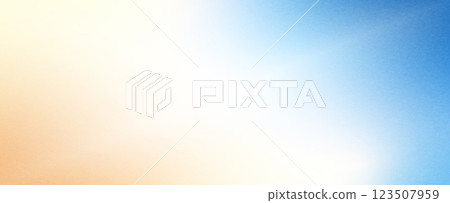 Blur beach gradient. Gradation blue and orange beige background with noise. Grainy abstract backdrop sea water and sand. Ocean wave. Vector tropical summer calm cover illustration. Blur beach gradient. Gradation blue and orange beige background with noise. Grainy abstract backdrop sea water and sand. Ocean wave. Vector tropical summer calm cover illustration. 123507959