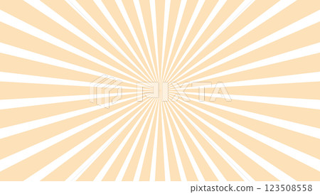 Concentrated lines, light orange, background, simple 123508558