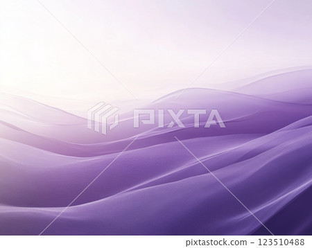Abstract flowing purple fabric landscape 123510488