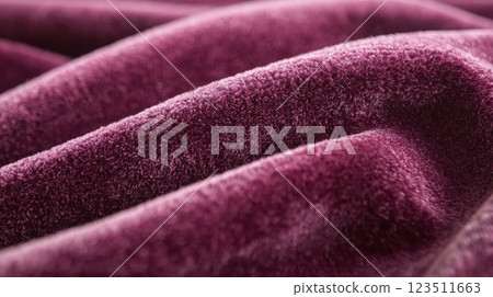 Plush Burgundy Velvet Fabric Texture 123511663