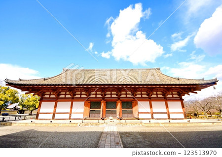 Kyoto Prefecture, Toji Temple Lecture Hall (Important Cultural Property), Kujo-cho, Minami-ku, Kyoto City, February 2022 123513970
