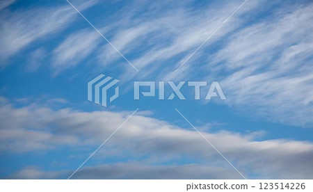 春天藍天溫暖背景 123514226