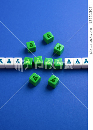 Hiring new employees to fill vacancies and expand the workforce. Workforce planning, job market trends. Talent acquisition. Company growth and economic activity. Hiring new employees to fill vacancies and expand the workforce. Workforce planning, job market trends. Talent acquisition. Company growth and economic activity. 123515024
