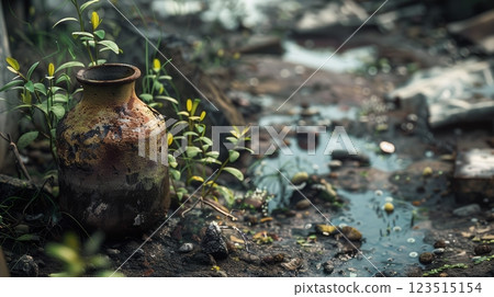 Plastic Pollution Of The Environment 123515154