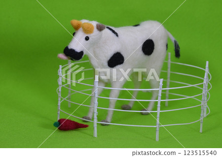 Cows in a fence Cows in a fence 123515540