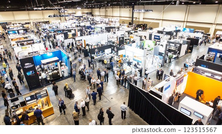 A view of the large exhibition hall 123515567