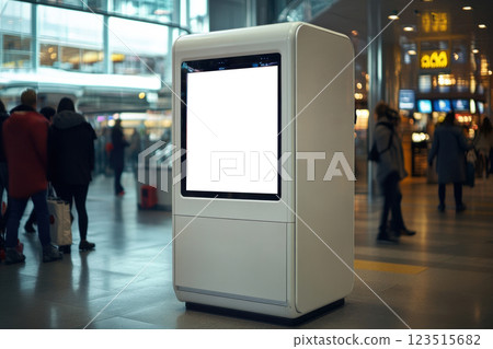 Innovative high-tech vending machines modern convenience in airport terminals Innovative high-tech vending machines modern convenience in airport terminals 123515682