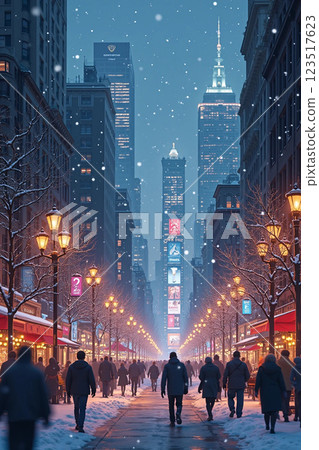 雪夜城 123517623