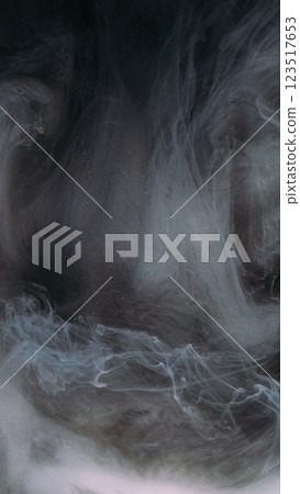 Mysterious cloud. Stream wave. Defocused dark color mist smoke fume splash paint ink texture water liquid on abstract art background. Mysterious cloud. Stream wave. Defocused dark color mist smoke fume splash paint ink texture water liquid on abstract art background. 123517653