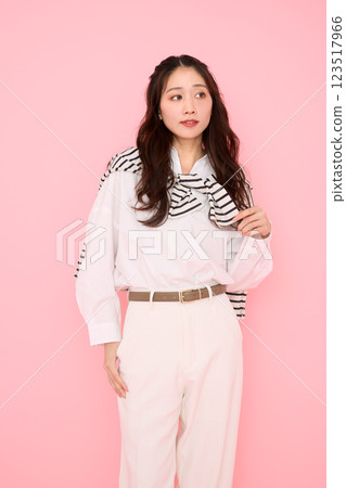 春季時尚肖像 123517966