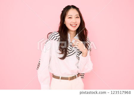 春季時尚肖像 123517968