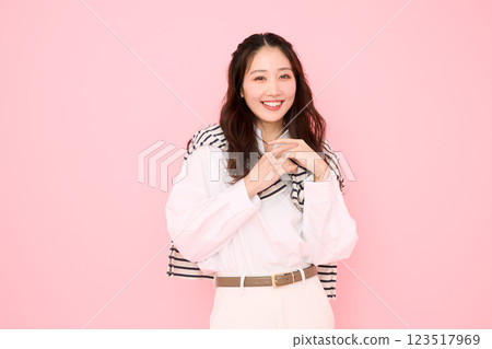 春季時尚肖像 春季時尚肖像 123517969