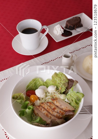 雞肉沙拉 雞肉沙拉 123518679