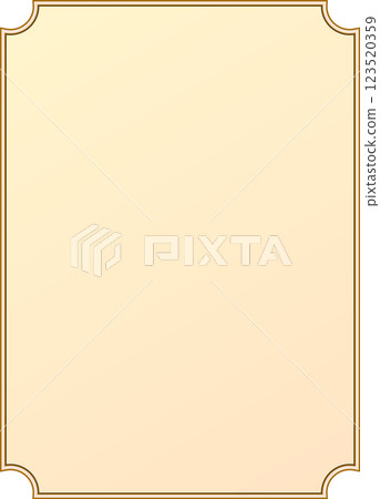 Simple frame and window illustration material Simple frame and window illustration material 123520359