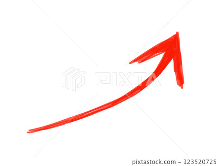 Red arrow pointing up Red arrow pointing up 123520725