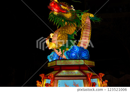 橫濱中華街春節祭睡魔 橫濱中華街春節祭睡魔 123521006